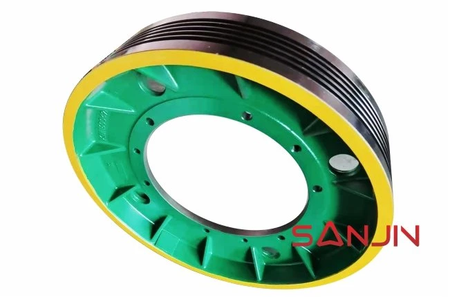 KONE Elevator MX10 Traction sheave