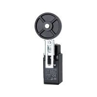سوئیچ محدود آسانسور TLS-191 غلتک فولادی ضد زنگ محفظه پلاستیکی اهرم قابل تنظیم روتاری جانبی